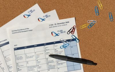 Digitaler Kalender der deutschen Ratspräsidentschaft online